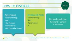 Sponsored Blog Post Ads ASAI How To Disclose